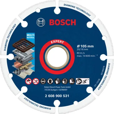 Immagine prodotto di Disco da taglio EXPERT Diamond Metal Wheel, 105 x 20/16 mm