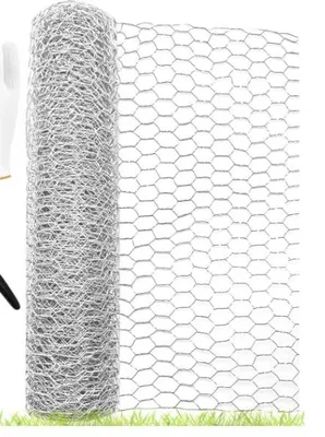 Productafbeelding van Gaasdraadhek, 12 M X 40 CM, Maaswijdte 2,5 X 1,5 Mm