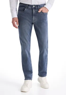 Produktbild von Stooker Men FRISCO DENIM Herren 5-Pocket-Hose Straight Fit W44 / L30 heavy stone wash