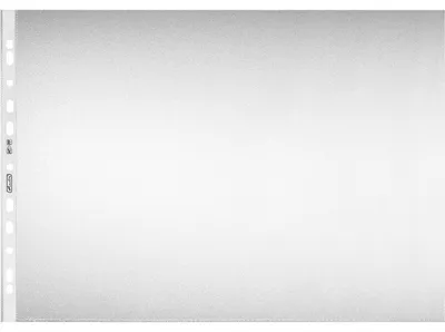 Image de herlitz 100810100 herlitz Pochette transparente, DIN A3 paysage, grainée, 0,08 mm