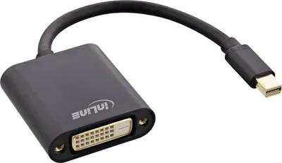 Obrázek produktu pro InLine 17194S, 0,15 m, Mini DisplayPort, DVI-D, Samec, Samice, Přímý