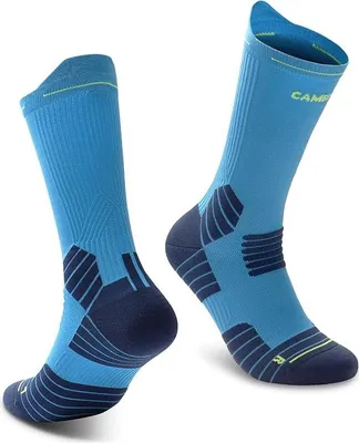 Produktbild von CAMBIVO Sportsocken Kompressionsstrümpfe Herren & Damen 10-15 mmHg, Tennissocken Atmungsaktiv & Anti-Blasen, Unterstützende Laufsocken beim Laufen