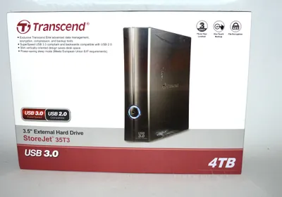 Produktbild von Transcend 8,9cm   4TB USB3.1 StoreJet 35T3 Black