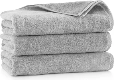 Produktbild von Handtuch - 100% Baumwolle - 500 g/m2 - 70x140 cm - Extra Saugfähig - Dunkelgrau - hohe Grammatur - KIWI2