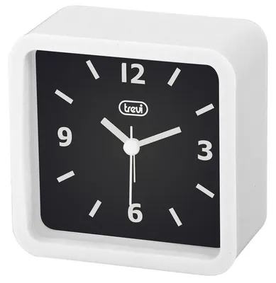 Produktbild von Trevi SLD 3820 Uhr, 10,3 x 10,3 x 5 cm, weiß
