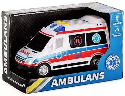 Zdjęcie produktu dla Auto Ambulans Sw/Dzw 20Cm 69009 90097