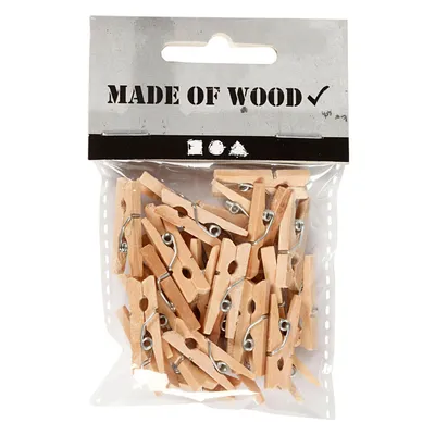 Image de Mini pinces à linge, 30pcs.