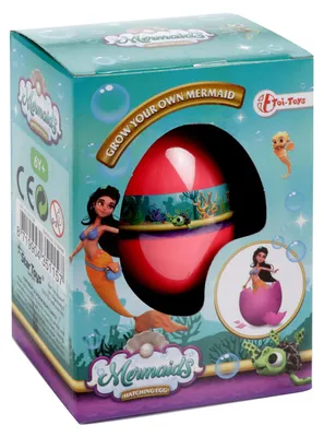 Produktbild von Toi-Toys Wachstums-Eier-Meerjungfrau