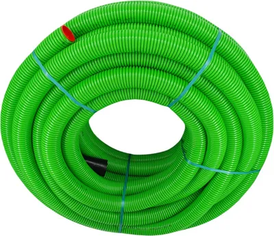 Produktbild von Megaa store Lüftungsrohr Wellrohr M75 mm Grün | Rekuperation Wärmerückgewinnung 30 Meter