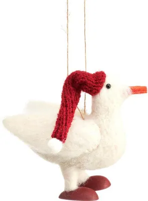 Produktbild von Weihnachtshänger Gänse aus filz - Sass & Belle