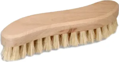 Zdjęcie produktu dla Szczotka do szorowania, z prawdziwego włókna, w kształcie litery S – 21 cm –