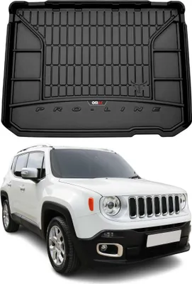 Produktbild von OMAC Gummi Kofferraumwanne für Jeep Renegade 2014-2018 TPE Laderaumwanne Schwarz