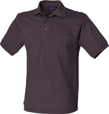 Immagine prodotto di Henbury - Polo pesante da uomo PC6086 (XL) (Grigio scuro)