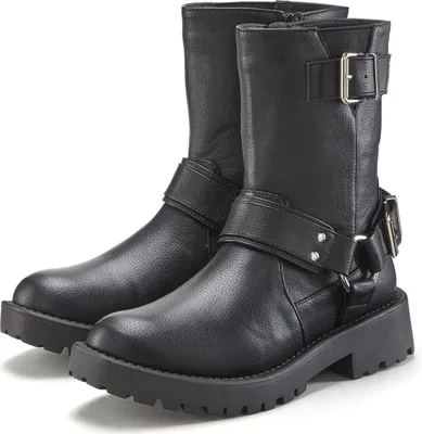 Produktbild von LASCANA Bikerboots schwarz Größe 39