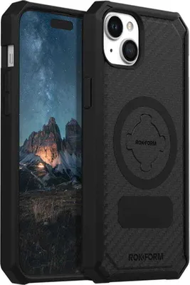 Image de Housse de protection pour iPhone 15 Plus, Rokform Rugged Case, noir