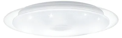Image de Eglo 75534 IGROKA LED Applique/plafonnier 18,8W Ø400mm Blanc Chrome Blanc chaud