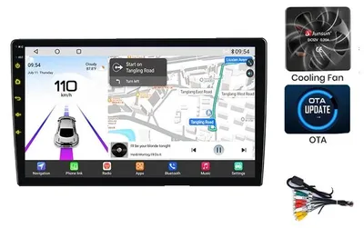 Immagine prodotto di CarPlay, supporto multimediale, controllo del volante, compatibile con Renault Duster dal 2015 al 2020, sistema PX4 (4GB di RAM, 64GB di memoria)
