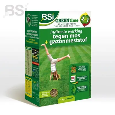 Imagen del producto de Fertilizante orgánico BSI Greentime, 4 kg