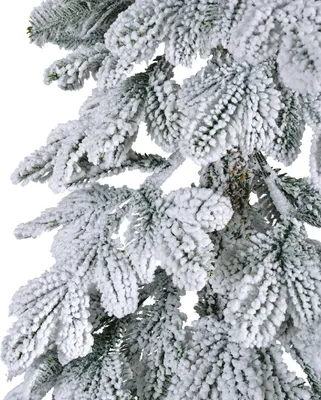 Productafbeelding van Alpine tree snowy PE H210 D50 cm groen/wit Everlands