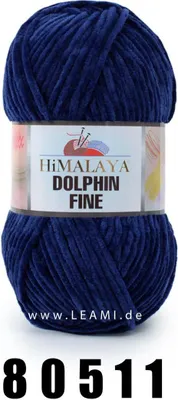 Produktbild von Himalaya Dolphin Fine 80511 Blue Strickgarn