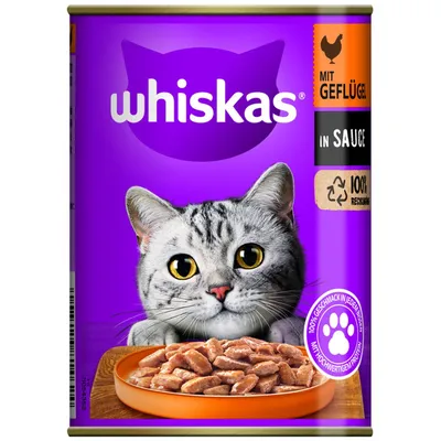 Produktbild von Whiskas Dose in Sauce Geflügel 400g
