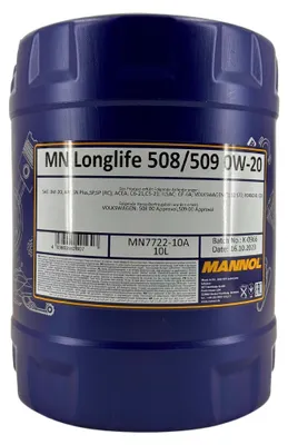 Produktbild von Mannol Longlife 508/509 0W-20 10 Liter (MN7722-10)