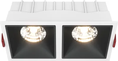 Produktbild von Maytoni LED Einbauleuchte ALFA, rechteckig, 30W, 3000K, dimmbar, Weiß, IP20