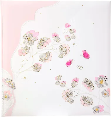 Produktbild von Goldbuch Hochzeitsalbum „Cherry Blossom“, weiß, 30 x 31 cm