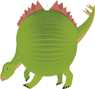 Obrázek produktu pro Papírový lampion Dinosaurus průměr 25 cm