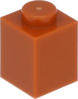 Zdjęcie produktu dla Lego® 250 elementów 3005 Brick 1x1 Part Basic Bricks 250 Dark Orange