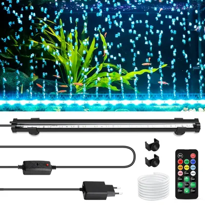 Produktbild von Aquarium Luftbubbellicht 6W, 73,5 cm, energieeffizient, für Aquarien