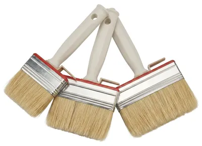 Produktbild von 3er Set Standard-Flächenstreicher 70 mm, 100 mm und 120 mm x30 mm
