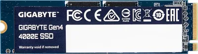 Produktbild von GIGABYTE Gen4 4000E SSD 250 GB, (PCIe 4.0 x4, NVMe 1.4, M.2 2280)