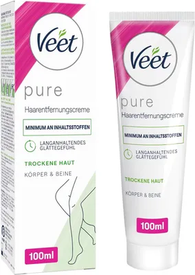Obrázok produktu pre Veet krém na odstraňovanie chĺpkov na suchú pokožku 100ml