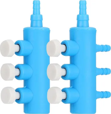 Immagine prodotto di 2pcs serbatoio di pesce aria splitter tubo collettore acquario ossigeno pompa adattatore accessori3 Way