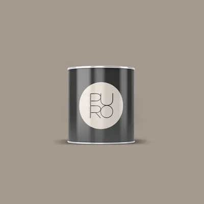 Produktbild von Wandfarbe Braun | PURO Relaxed Taupe | Exklusive Innendispersion Hohe Farbintensität | 2.5 Liter