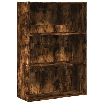 Produktbild von vidaXL Bücherregal Räuchereiche 80x30x114 cm Holzwerkstoff