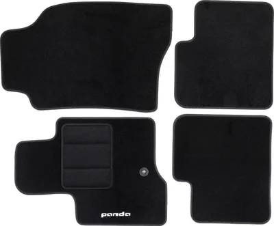 Produktbild von Original Fiat Fußmatten Veloursfußmatten Automatten Set New Panda 71807947
