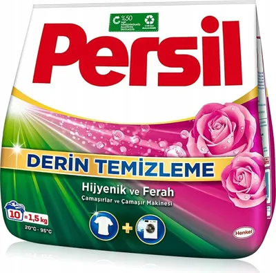 Zdjęcie produktu dla Proszek Do Prania Białego Persil Deep Clean Zapachowy Różany 1,5 Kg