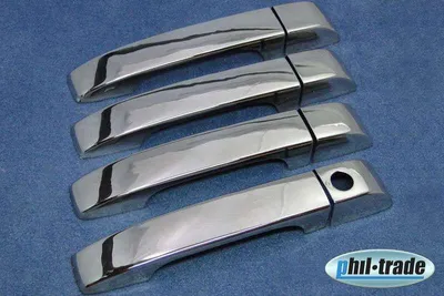 Zdjęcie produktu dla Chromowane nakładki klamek V2A do Vogue Land Range Rover 3 III Type L322 2002-2009