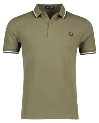 Produktbild von Fred Perry Baumwoll-Piqué-Poloshirt grün