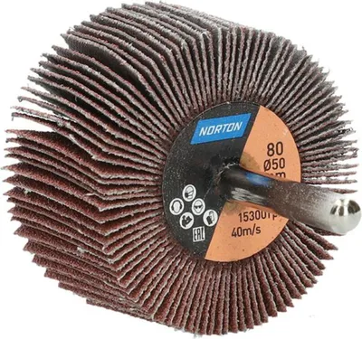 Produktbild von Fächerschleifer m.Schaft R207Plus 50x30x6 P80