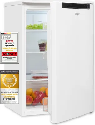 Produktbild von Exquisit Kühlschrank KS15-V-040E weiss | Standgerät | 123 l Volumen | Weiß