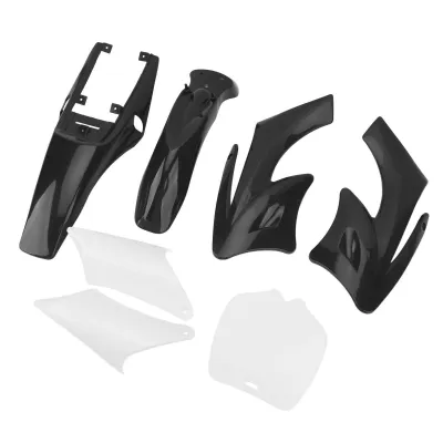 Zdjęcie produktu dla Zestaw plastikowej osłony przeciwbłotnej, zestaw osłony przeciwbłotnej, zestaw plastikowej osłony przeciwbłotnej, klapa przeciwbłotna motocykla, części osłony przeciwbłotnej motocykla