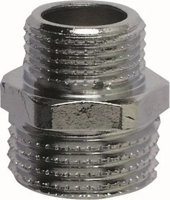 Produktbild von Cornat Reduziernippel messing verchromt 1/2 x 3/8 Außengewinde