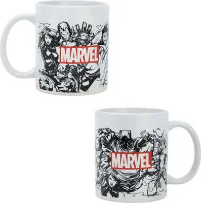 Produktbild von Marvel Avengers Kaffeetasse Teetasse Tasse Geschenkidee 325ml