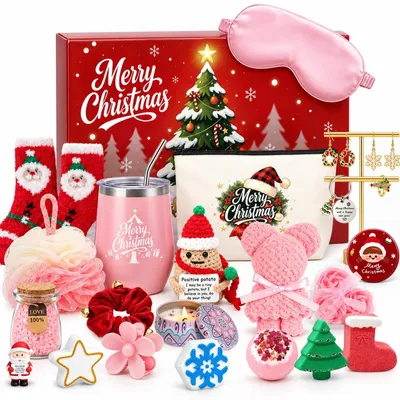 Produktbild von Adventskalender 2026 Frauen 24 Tage Weihnachtscountdown Spa-Geschenkset