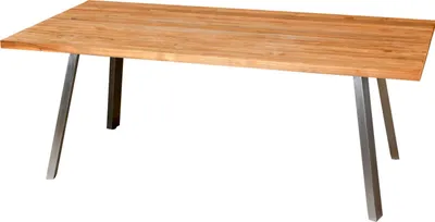 Produktbild von Inko Gartentisch Varuna recyceltes Teakholz/Edelstahl Holztisch 4 Größen zur Auswahl