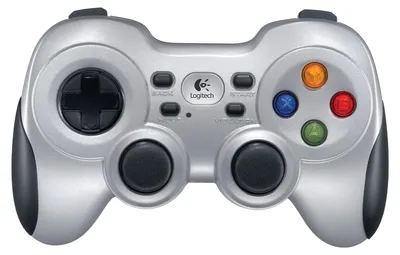 Obrázek produktu pro Logitech G 940-000145, Gamepad, PC, Tlačítko Zpět, Směrový kříž, Tlačítko Start, Tlačítko Zap./vyp. vibrací, Analogový/digitální, Bezdrátový, RF