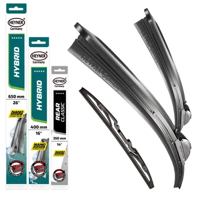 Image de HEYNER® Kit complet d'essuie-glaces pour PEUGEOT 206 Schrägheck